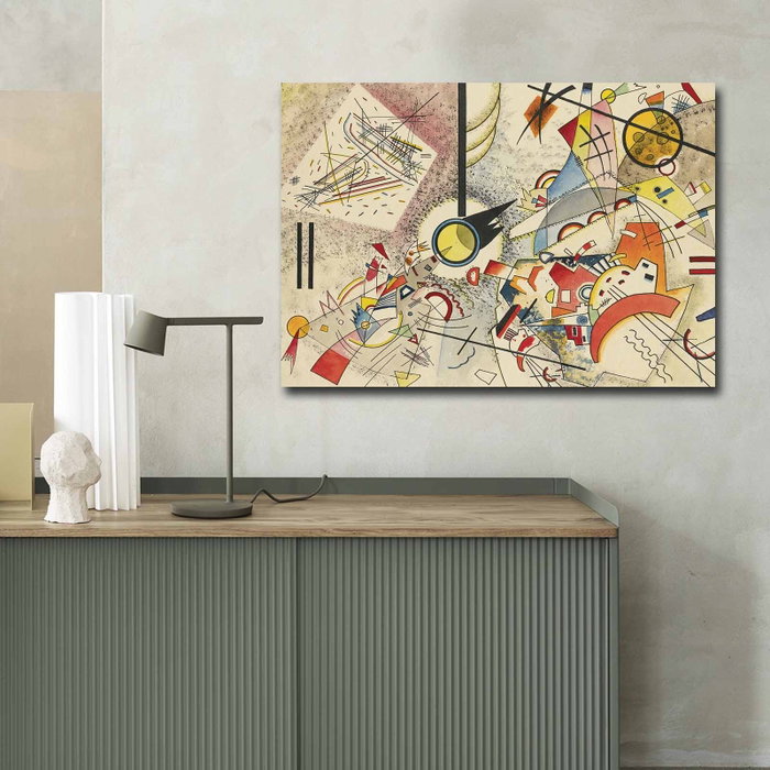 Wallity Lienzo Decorativo Kandinsky 70 x 100 cm